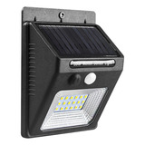 Luz Solar Recargable 32cob Led Impermeable Pi55 Motion Se