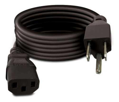 Cable De Poder Grueso 300v/60 Grados Tipo Sjt 18 Awg | 1.8m