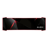 Mouse Pad Gamer Cd-tek Bigg1 Negro-rojo Fact A-b