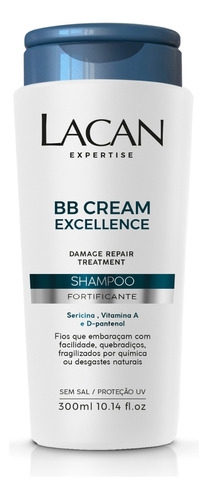 Shampoo Lacan Bb Cream Excellence Fortificante 300ml