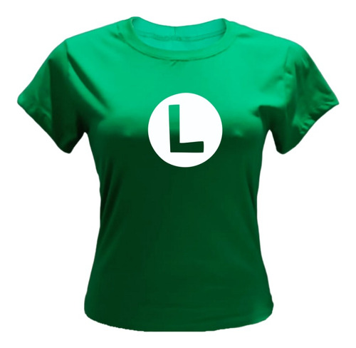 Camiseta Verde - Luigi