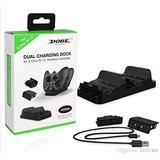 Cargador Doble Control Xbox One + 2 Baterias + Cable Usb