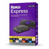 Streaming Tv Internet Hd E Full Hd Roku Express Original