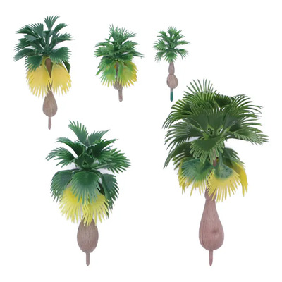 Set 5 Palmera Pata D Elefante Árbol Maqueta Modelismo Escala | Meses sin interés
