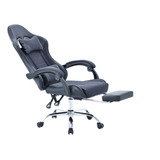 Silla Gamer Reclinable Descansa Pies Escritorio Oficina