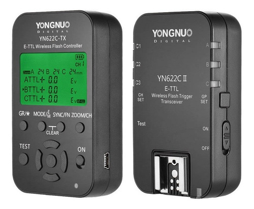 Radio Flash Yongnuo Yn622c + 622c Tx - Para Canon