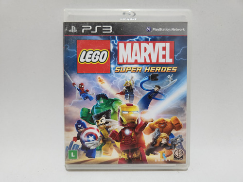 Lego Marvel Super Heroes Original Para Playstation 3