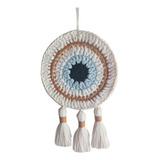 Colgante Decorativo Tejido Crochet Ojo Turco 