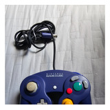 Controle Índigo Roxo Original Com Fio Nintendo Gamecube