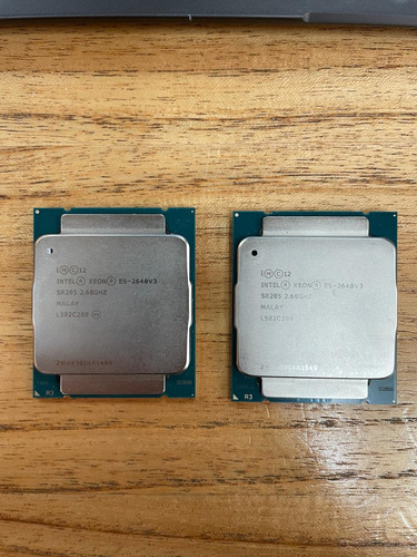 Combo 4 Procesador Intel Xeon 2 E5-2620 + 2 E5-2640