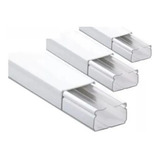 Cablecanal De Superficie 40x25 Mm 2mts Adhesivo Caja 21 Unid