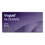 Sildenafil Voguel Caja Con 10 Tabletas De 100 Mg C/u Maver