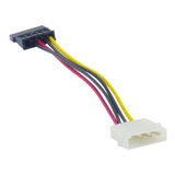 Pack 10 / Cable De Alimentacion Sata, Blanco Y Negro