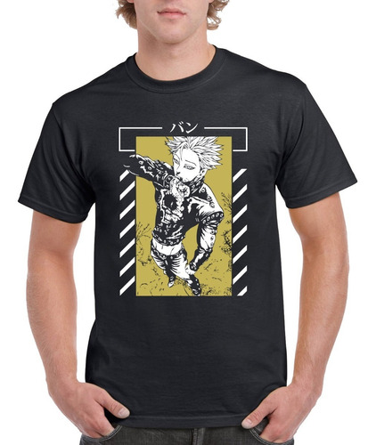 Playera Ban Greed Seven Deadly Sins 7 Pecados Anime A2642