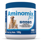 Aminomix Pet 100g Suplemento Vitamínico Para Cães E Gatos