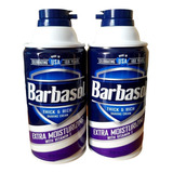 2 Pack Barbasol Shaving Cream Espuma Para Rasurar Extra Most