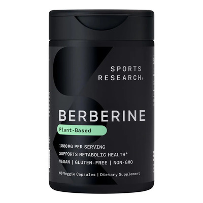 Berberina Sports Research: Apoyo Metabólico y Bienestar en Cápsulas Veganas | Envío gratis