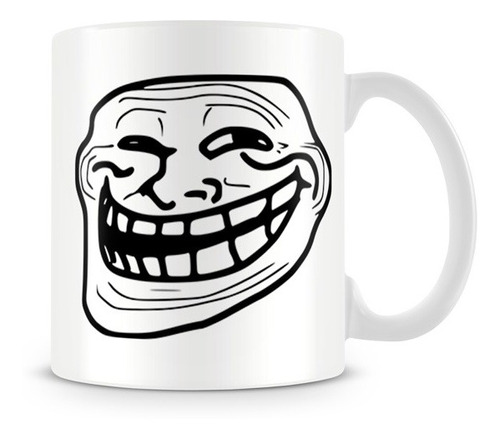 Caneca Troll Face I Geek