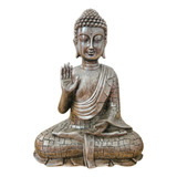 Buda Hindu Tailandês Decoração Resina Budha Estatua 21 Cm 