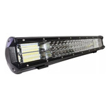 Barra Led Triple Faro 96 Led Recta 20 Pulgadas Luz Blanco Co