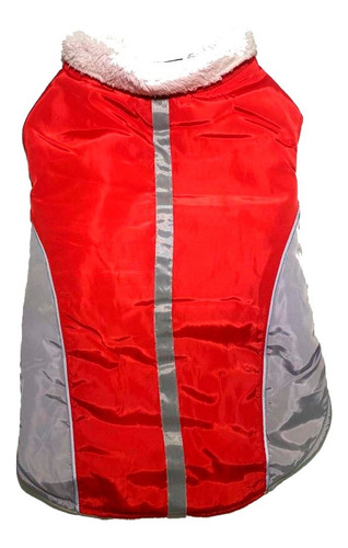 Parka Impermeable Reflectante Perro Mascota Forro Polar 4xl