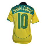 Camiseta Ronaldinho Brasil 2006
