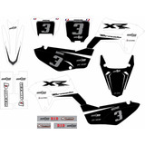 Kit Gráfico Para Biker R1de Xr250 Tornado Ades1vo Fino Kr-38