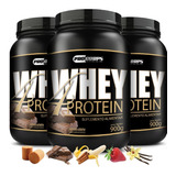 Combo 3 Unidades - Whey 4 Protein 900g - Pro Corps