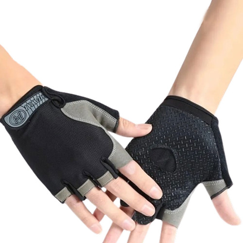 Guantes Gimnasio Deportivo Mtb Ruta Dedo Corto Gel Bicicleta