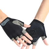 Guantes Gimnasio Deportivo Mtb Ruta Dedo Corto Gel Bicicleta