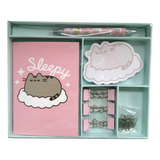 Set Papelería Gato Pusheen/ Kiwii Regalos