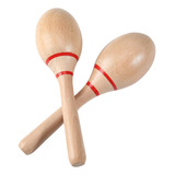 Maracas, Agitadores De Rumba De Madera Profesionales, S...