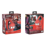 Audífonos Bluetooth Gamer Marvel Avengers Spider/ironman/cap