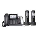 Sistema De Teléfono Panasonic Kx-tg9582b Inalámbrico, Negro