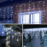 Luces Led Cortina Navidad  9mt 300 Led Decoracion