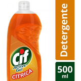 Pack X 6 Unid. Lavavajilla  Limon Verde 750 Ml Cif Deterg /