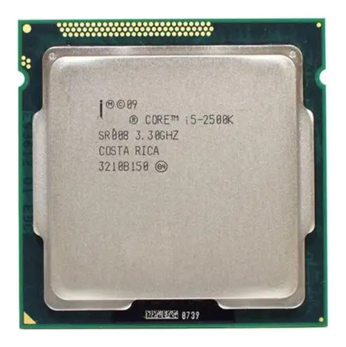 Procesador I5-2500k 3,3 Ghz 4 Núcleos 32 Nm Lga 1155 Cpu