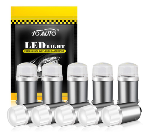 Focos Led Ba9s T11 T4w H6w Para Tablero De Auto, Moto, 10 Pz