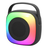 Un Altavoz Bluetooth Colorido Streamer Portátil Para Exterio