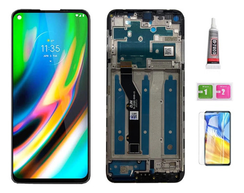 Pantalla Lcd Con Marco For Moto G9 Plus