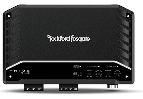 Amplificador Rockford Fostage 1200w Rms 1 Canal Monoblock