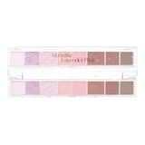 Sombras Coreanas All Take Mood Palette Peripera Color De La Sombra #09 Moon Like Lavander Pink