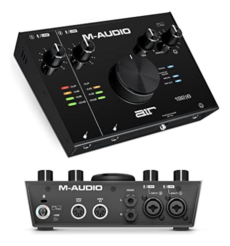 Interfaz De Audio M-audio Air 192x6 Usb C Midi Para Grabació