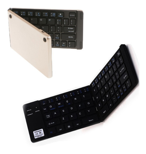 Teclado Plegable Portatil Bluetooth Para Celular Tablet 