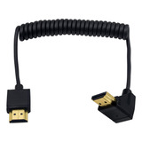 Duttek Cable Hdmi 4k, Cable Hdmi A Hdmi, Extremo Delgado En 