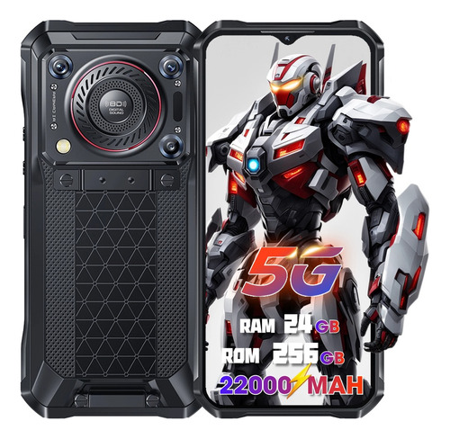 Celular Oukitel Wp33 Pro 5g - Android 13 - Dual Sim - 256gb - 24gb Ram