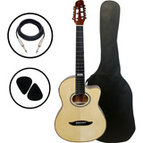 Violão Flat Giannini Gnf-3 Ceq Nylon Elétrico - Nf E Gtia