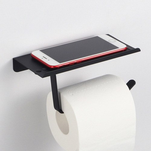 Porta Confort Papel Higiénico Con Soporte De Celular