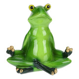 Decoração De Casa Yoga Frog Decore