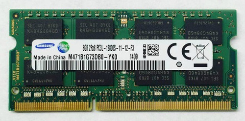 Memoria Ram Color Verde 8gb 1 Samsung M471b1g73db0-yk0